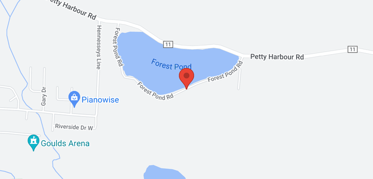 map of 94 Forest Pond Road
